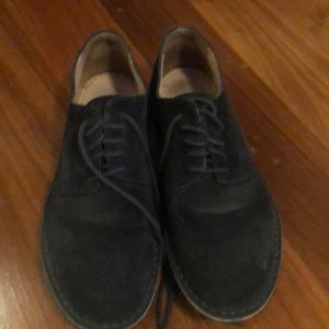 JCrew blue suede lace ups.  Size 7.5